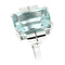 Bague Guidetti | Anello in oro bianco con acquamarina 17,43 ct 58 Facettes G318