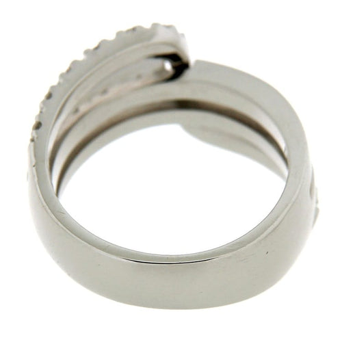 Bague Guidetti - Bague en or blanc avec diamants 0,30 ct 58 Facettes G1748