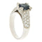 Bague Guidetti - Bague en or blanc avec saphir 2,11 ct et diamants 58 Facettes G1843