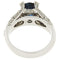 Bague Guidetti - Bague en or blanc avec saphir 2,11 ct et diamants 58 Facettes G1843