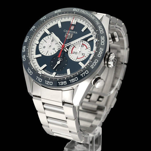 Montre TAG Heuer Carrera - Montre Carrera Calibre 02 automatique en acier 58 Facettes TAG/CAR/008