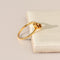 Bague 54 Bague vintage - Diamants en or jaune 14 carats, XXe siècle 58 Facettes
