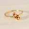Bague 54 Bague vintage - Diamants en or jaune 14 carats, XXe siècle 58 Facettes