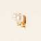 Boucles d'oreilles Ohrstecker - Boucles d'oreilles Perles et diamants en or jaune 14 carats 58 Facettes