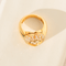 Bague 51 Chopard Happy Diamonds - Bague en or jaune 18 carats et diamants 1,07 ct 58 Facettes 3291