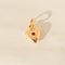 Pendentif Pendentif cœur - Pendentif en or jaune 18 carats avec rubis 58 Facettes