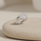 Bague 54 Crossover - Bague vintage en or blanc 14K et diamants 58 Facettes HJ250120