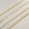 Bracelet Bracelet vintage en or 14K, 20 cm 58 Facettes 3160