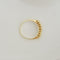 Bague 56 Bague diamantée en or jaune 14 K (0,50 ct) 58 Facettes 3137