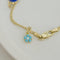 Bracelet Bracelet poissons en or jaune 14K avec pendentifs émaillés 58 Facettes 3138