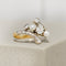 Bague 50 Bague Art nouveau en or jaune et blanc 18 carats avec perles et diamants 58 Facettes 2922