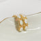 Boucles d'oreilles Boucles d’oreilles vintage en or jaune 14 carats aux opales 58 Facettes 2870