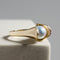 Bague 60 Lapponia - Bague en or jaune 14 carats avec perle grise 58 Facettes 2896