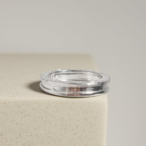 Bague 59 Bulgari B.zero1 - Bague en or blanc 18 carats 58 Facettes 2744