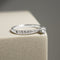 Bague 52.5 Bague halo en platine 950 avec diamants taille brillant 58 Facettes 2821