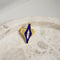 Bague 53 Bague en or jaune 18 carats avec émail - Taille 53 58 Facettes 2791