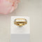 Bague 55 Bague en or jaune 750 avec diamants taille baguette et brillant 58 Facettes 2668