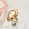 Bague 52.5 Bague camée victorienne en or 14 ct, diamants taille rose et platine 58 Facettes 2623