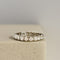 Bague 50 Bague mémoire en or blanc 750 avec 22 diamants 58 Facettes 2525