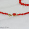 Collier Collier en corail avec fermoir en or jaune 18 carats 58 Facettes 2523