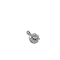 Pendentif Pendentif en or blanc et diamants 58 Facettes 2480