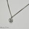 Pendentif Pendentif en or blanc serti de 9 diamants taille brillant 58 Facettes 2480