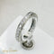 Bague 53 Bague mémoire - Bague en or blanc 14K et diamants 58 Facettes 2497