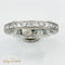 Bague 53 Bague mémoire - Bague en or blanc 14K et diamants 58 Facettes 2497