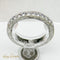 Bague 53 Bague mémoire - Bague en or blanc 14K et diamants 58 Facettes 2497