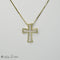 Pendentif Pendentif croix - Pendentif en or 14 carats et diamants 58 Facettes 2459