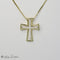 Pendentif Pendentif croix - Pendentif en or 14 carats et diamants 58 Facettes 2459
