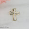Pendentif Pendentif croix - Pendentif en or 14 carats et diamants 58 Facettes 2459