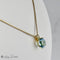 Pendentif Pendentif - 18 carats or jaune avec topaze et diamants 58 Facettes 2364