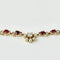 Collier Collier vintage en or jaune 18 carats avec rubis et diamants 58 Facettes 2065