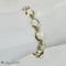 Bracelet Bracelet vintage en or jaune 14 carats et opales 58 Facettes 2556