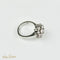 Bague 53 Bague en or blanc 585 avec 20 diamants taille brillant 58 Facettes 1619