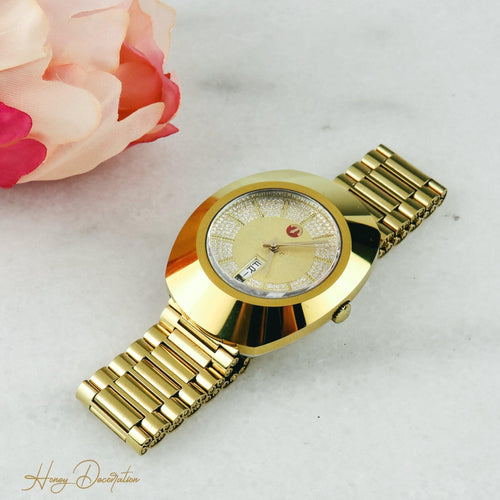 Montre Rado DiaStar - Montre vintage en acier et or 58 Facettes 1775
