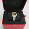 Montre Cartier Santos - Montre unisexe en or jaune 18K et acier, diamants 58 Facettes 2504