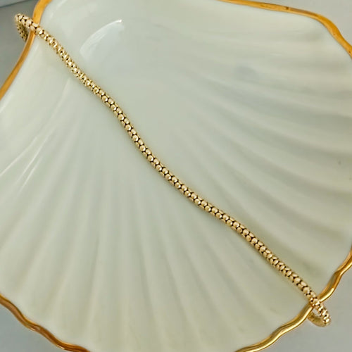 Bracelet Bracelet vintage Doppelkugel en or 14 K 58 Facettes 3151