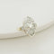 Bague 54 Bague Art déco en or jaune 14K et diamants 58 Facettes 3143