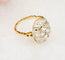 Bague 55 Art Déco - Bague diamants taille ancienne en or jaune 14 carats 58 Facettes 2641