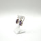 Boucles d'oreilles Boucles d'oreilles - Corindon synthétique en or rose 58 Facettes Z15B51676