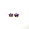 Boucles d'oreilles Boucles d'oreilles - Corindon synthétique en or rose 58 Facettes Z15B51676