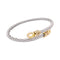 Bracelet Fred Force 10 - Bracelet en or jaune 750 et acier 58 Facettes 34067