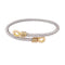 Bracelet Fred Force 10 - Bracelet en or jaune 750 et acier 58 Facettes 34067