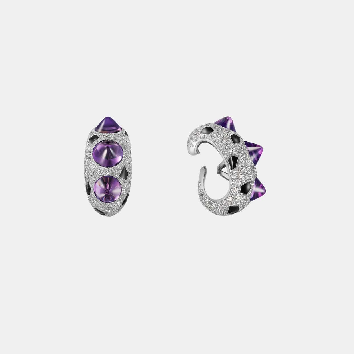 Boucles d'oreilles Clash [Un]limited Or blanc Mixte