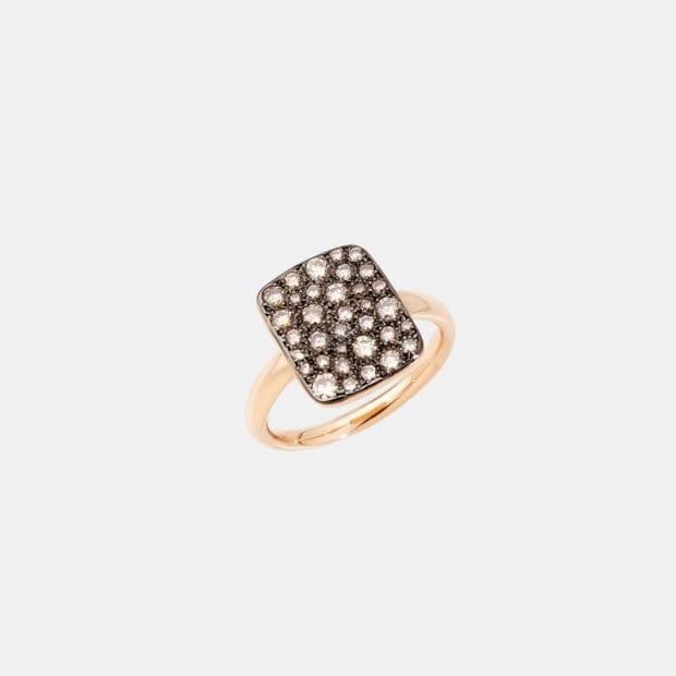 Bague Sabbia Or rose Diamant 0.7ct