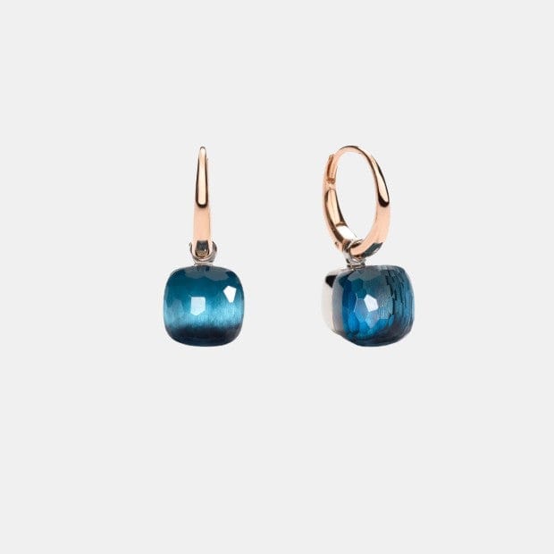 Boucles d'oreilles Nudo Or Topaze 13ct