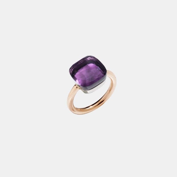 Bague Nudo Or Améthyste