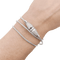 Bracelet Boucheron Jack de Boucheron - Bracelet multi-porté en or blanc et diamants 58 Facettes 34463